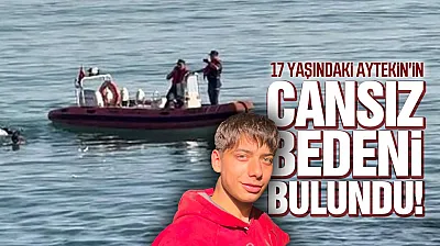 Denizde kaybolan çocuğun cansız bedeni bulundu