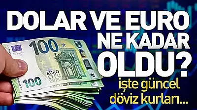 Dolar ve Euro güne nasıl başladı? İşte 16 Ağustos güncel döviz fiyatları