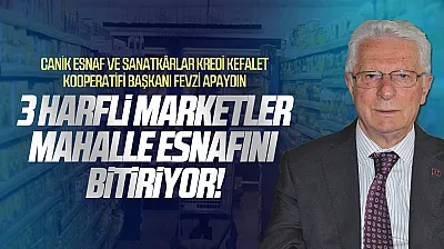 Fevzi Apaydın'dan 3 Harfli Market Çıkışı