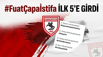 #FuatCapaİstifa Etiketi gündem oldu