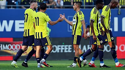 Hazırlık Maçında Fenerbahçe Pogon Szczecin'i 4-0 Yendi