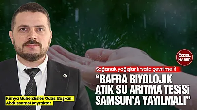 Kimya Mühendisleri Odası'ndan tüm Türkiye'ye 'Su Hasadı' çağrısı