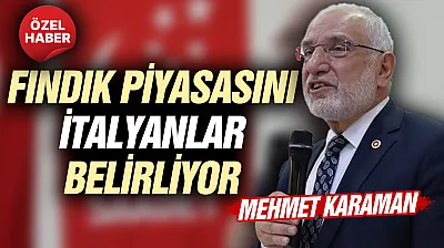 Mehmet Karaman, 'Fındık'ta üreticilerimiz hak ettiği ücreti alamıyor'