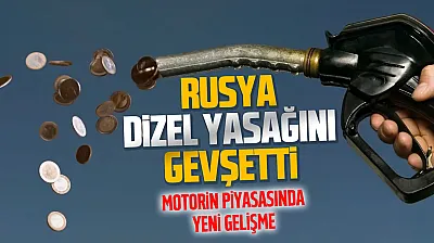 Rusya'dan dizel ihracatında yeni karar! 500 bin tonluk sevkiyatın önü açıldı