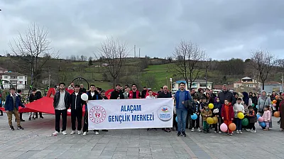 Samsun Alaçam'da ramazan alayı düzenlendi!