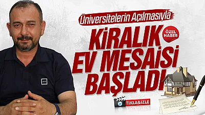 Samsun Çarşamba'da öğrenciler kiralık ev arayışına girdi