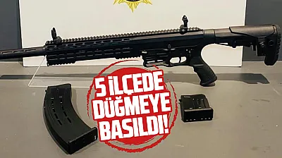 Samsun'da 5 ilçede uyuşturucu operasyonu: 12 kişi yakalandı