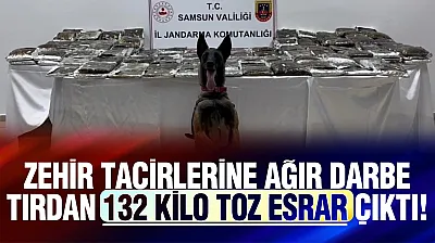 Samsun'da Dev Uyuşturucu Operasyonu