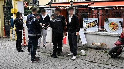 Samsun'da okul çevrelerinde güvenlik denetimi