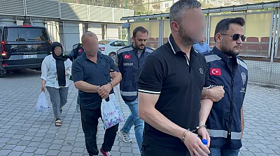 Samsun'da tefecilik operasyonu: 3 şüpheli adliyeye sevk edildi