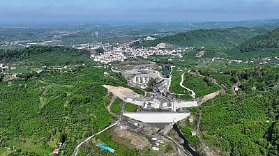 Samsun'daki Dev Baraj Projesinde Yarıya Gelindi