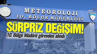 Samsun meteoroloji'de sürpriz değişim! 10. Bölge Müdürü görevden alındı