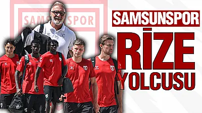 Samsunspor Çaykur Rizespor maçı için son antrenmanını tamamladı