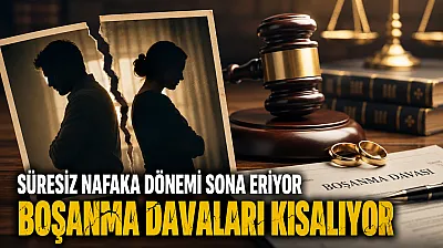 Süresiz nafaka dönemi sona eriyor