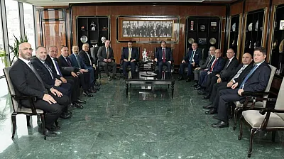 Tavlı ve Doğan'dan TSO'nun yeni yönetimine hayırlı olsun ziyareti