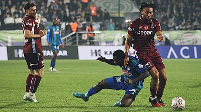 Trabzonspor'dan Rize'de 4 gollü geri dönüş!