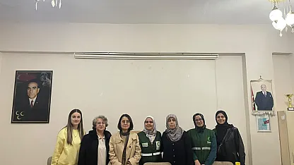 Alaçam'da Kadınlara Bağımlılıkla Mücadele ve Meme Kanseri Eğitimi