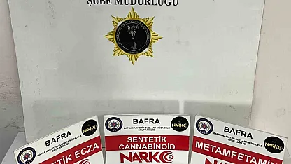 Bafra'da uyuşturucu operasyonu: 2 tutuklama