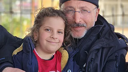 Deprem görevinde hastalığını unuttu