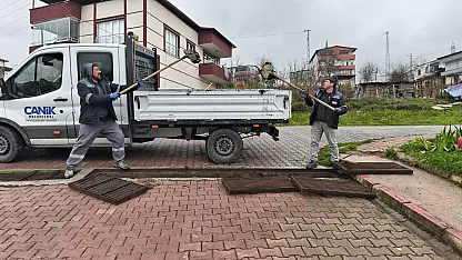 Saha kontrolleri aralıksız sürüyor: Canik'te Çalışmalar devam ediyor