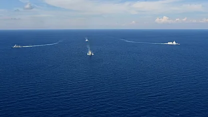 TCG Burgazada korveti NATO Daimî Deniz Görev Grubu-2'ye katıldı