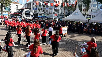 Terme'de Cumhuriyet Bayramı coşkuyla kutlandı
