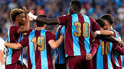 Trabzonspor'dan 5 gollü galibiyet