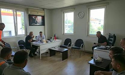 AK Parti Çarşamba İlçe Başkanı Güneş'ten SASKİ'ye ziyaret
