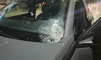 Bafra'da Otomobil Bisiklet Sürücüsüne Çarptı