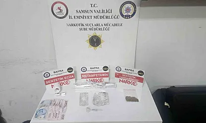 Bafra'da uyuşturucu operasyonu: 2 gözaltı