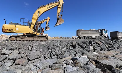 Bafra sahilinde 1 milyar liralık proje için çalışmalar başladı