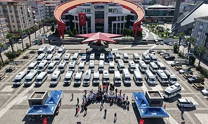 Canik'te Cumhurbaşkanı Erdoğan'a yoğun ilgi