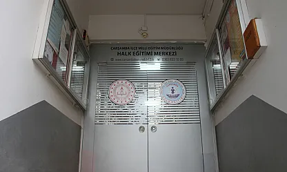 Çarşamba'da halk eğitim kurslarına yoğun talep
