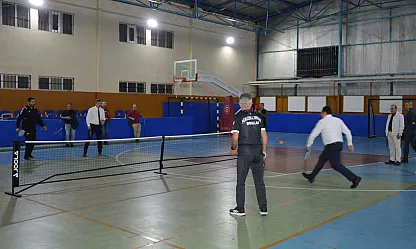 Havza'da öğretmenlere pickleball eğitimi
