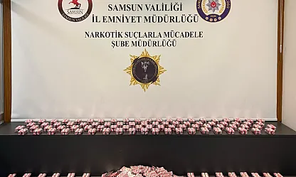 İlkadım ve Atakum'da Narkotik Operasyonu