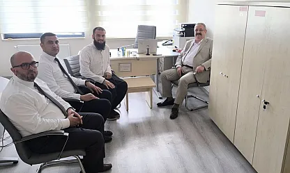 Kaymakam Sağlam'dan 15 Temmuz gazisine ziyaret