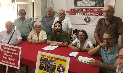 Maden işçilerine Karadeniz'den destek