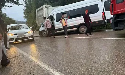 Ordu'da feci kaza: 1 ölü, 18'i öğrenci 23 yaralı