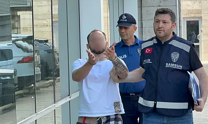 Samsun'da kız arkadaşına tüfekle saldırdığı iddia edilen şüpheli tutuklandı