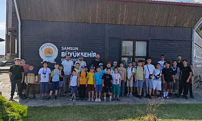 Samsun'da öğrenciler Kızılırmak Deltası'nın doğal güzelliklerini keşfetti