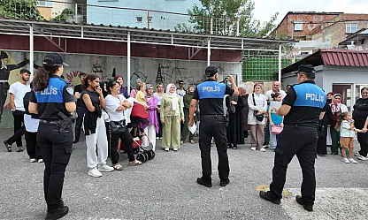 Samsun'da okul çevrelerinde güvenlik seferberliği