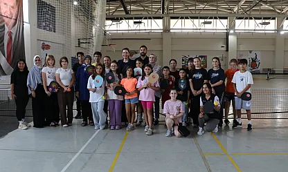 Samsun'da pickleball etkinliği düzenlendi