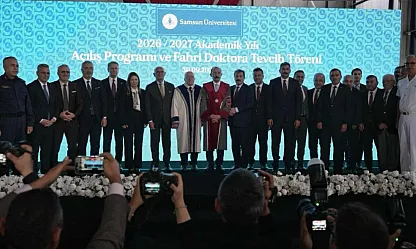 Samsun Üniversitesinde 2026-2027 akademik yılı törenle başladı