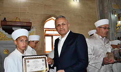 Vezirköprü'de 23 hafız icazetini aldı