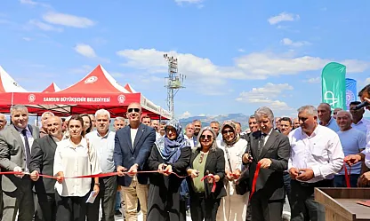 Vezirköprü Tohum Eleme Tesisi hizmete açıldı