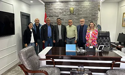 Yeşilırmak Gazeteciler Cemiyeti'nden Emniyet ve Jandarmaya ziyaret
