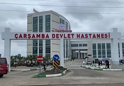 Çarşamba Devlet Hastanesi'nde 8 aylık yoğunluk
