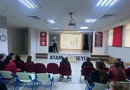 Öğrencilere sağlık eğitimi