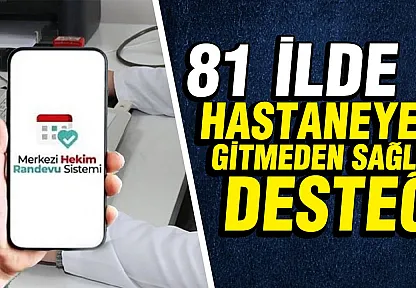 Sağlıklı Hayat Merkezlerinde Dijital Dönem: 81 İlde Görüntülü Sağlık Hizmeti Başladı