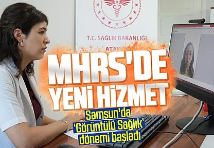 Samsun'da Sağlıklı Hayat Merkezlerinde online dönem